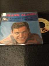 disque vinyle 45 tours  EP Frank Alamo Je me bats pour gagner 