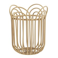 Cache-Pot en Métal "Panama" 40cm Naturel