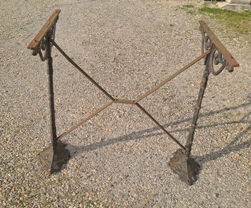 Piètement fonte table - piÈtement, en