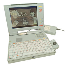 Ordinateur portable Olivetti Philos 44 MB1015 - RÉVISÉ i486 SL Rétro PC Italie