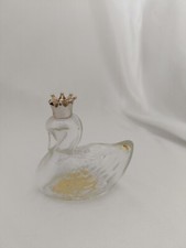 Flacon ancien avon Roses Roses cologne vide cygne