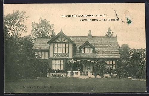 Cpa autingues the bungalow - autingues,,