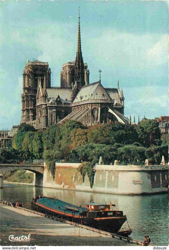 Carte postale paris - carte,