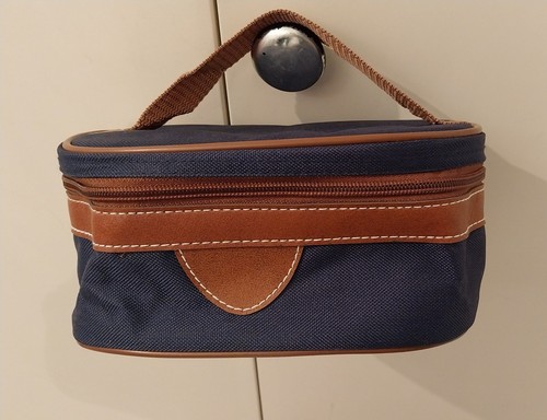 Petit vanity toile bleue - petit,