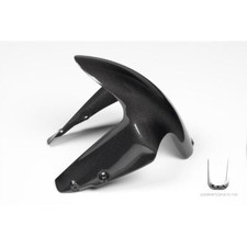 Garde-Boue Avant Poli Carbone