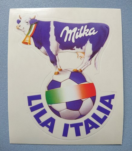 Autocollant publicité milka - publicité,