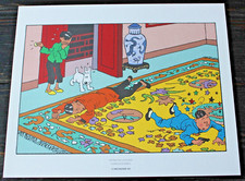 LITHO EX LIBRIS TINTIN EXTRAIT