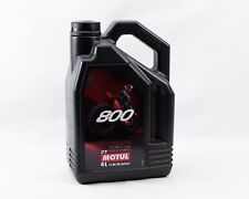 Huile MOTUL 800 moto synthétique motocross enduro quad Off Road Factory 4 litres