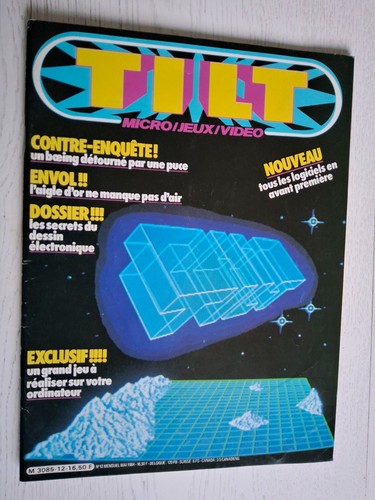 Tilt magazine mai - tilt, 1984