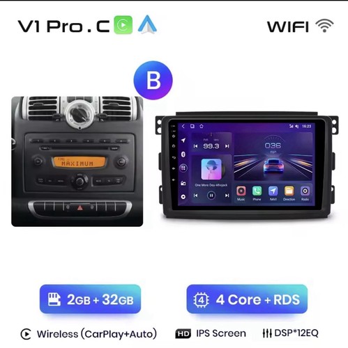 Autoradio smart fortwo - autoradio,