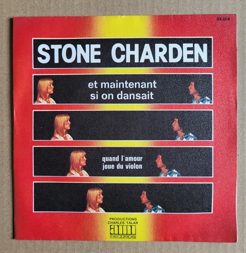 Rare 45t stone charden et - charden,