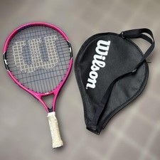 Raquette de tennis Wilson rose pour enfants