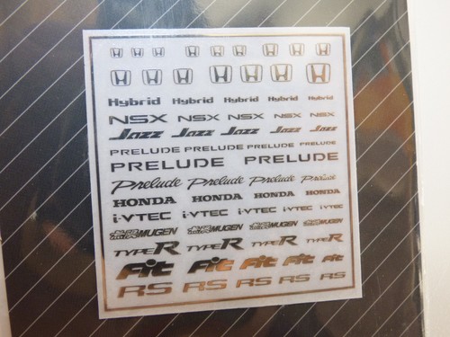 Sticker métal logo honda 43 - sticker, 1/43