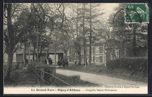 Cpa signy abbaye chapelle - cpa, signy-l´abbaye,