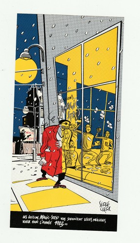 Serge clerc carte voeux - carte,