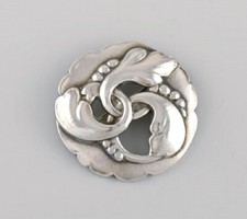 Broche Georg Jensen en argent