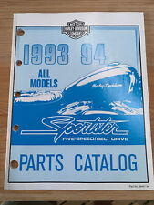 PARTS CATALOGUE MANUEL PIECES DETACHEES HARLEY DAVIDSON SPORTSTER XL 1993-1994