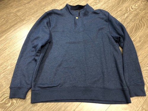Orvis zip pullover sweater - pullover, xl