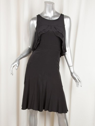 Chanel 06a womens black silk - chanel,