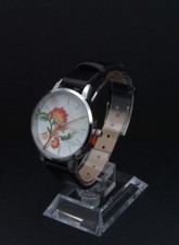 NAF NAF © : Montre femme, NEUVE avec bracelet CUIR , Garantie 2 ans avec écrin 