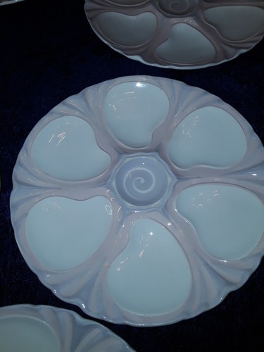 Rares assiettes huîtres - a,