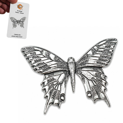 Badge épingle papillon