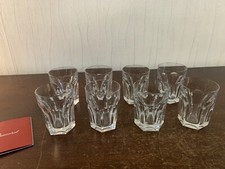 12 gobelets alcool modèle Harcourt cristal de Baccarat  h:7 cm (prix à la pièce)