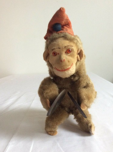 Jouet mécanique ancien singe - mécanique,