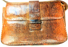 Sac vintage 1950 cuir lézard