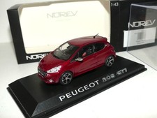 PEUGEOT 208 GTi Rouge Rubis NOREV 1:43