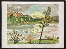 Yves BRAYER "Le Mont Fuji"