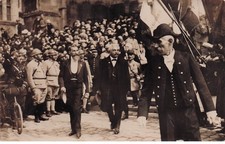 SEINE ET MARNE MEAUX (2 cartes photos ) Georges LUGOL député  Inauguration ,