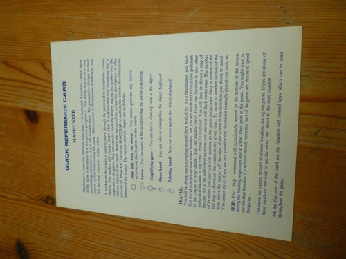 Manuel amiga jeu - manuel,