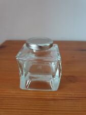 Pot à épices 106 ml en verre capsule métallique 8x7 cm