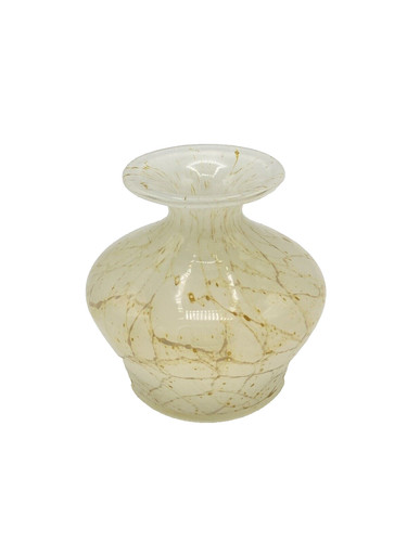 Vase boule verre - vase, soufflé