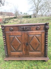 buffet bas ancienAV beau buffet bas de style Henri II, sculptures anciennes 