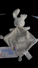 doudou plat ours capuche lapin