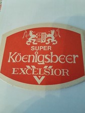 Ancien sous Bock  Super KOENIGSBEER Brie  LILLE
