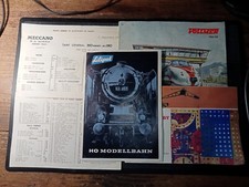 Lot 3 Documents Train électrique : VOLLMER - LILIPUT - MECCANO/DINKY/HORNBY 1961