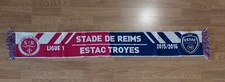 Écharpe Stade de Reims & Estac Troyes - 2015/2016 - Foot Ligue 1