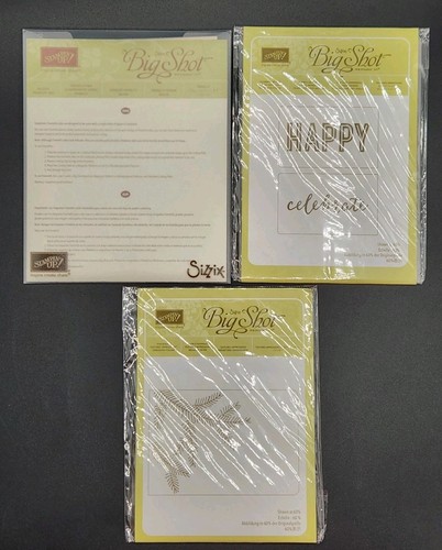 Lot stampin sizzix big - of,