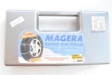 Chaines à neige x 2 Magera Chaîne en échelles pour plusieurs dimensions de pneus