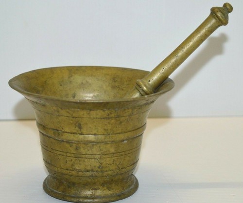 Mortier son pilon bronze - son,