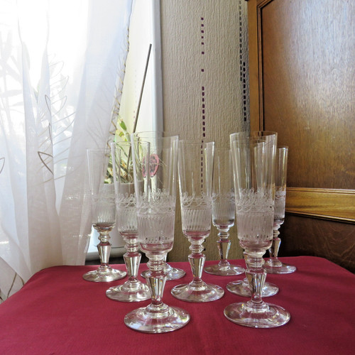 Flûtes champagne - 9,