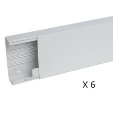 Lot de 6 Goulottes de Câblage