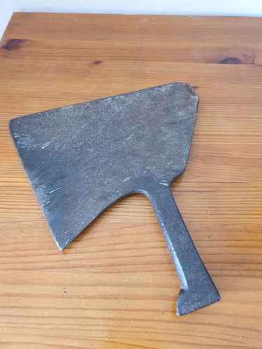 Ancienne feuille boucher en - boucher,