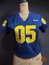 Crop top FUBU "05" – Bleu