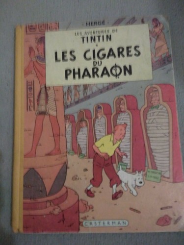 Tintin les cigares pharaon - tintin,
