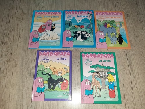 Livre barbapapa lot 5 - barbapapa,