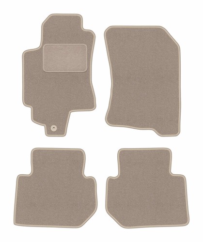 Tapis sol velours beige - sol, en